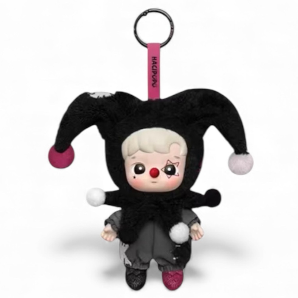 Pop Mart Why So Serious Vinyl Plush Pendant, Shadow Joker